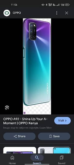 Oppo a92 8gp 128gp