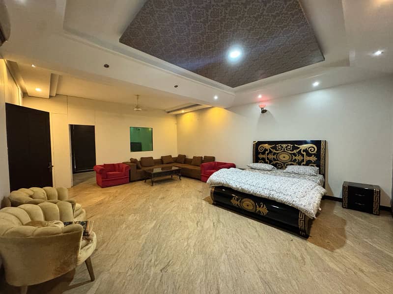 1 Kanal Fully Furnished Full Basement Bungalow Is Available For Rent In Best Block Of DHA Phase 5 Lahore. 8