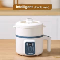 Electric Rice Cooker 1.7L Mini Electric Cooker Hot Pot