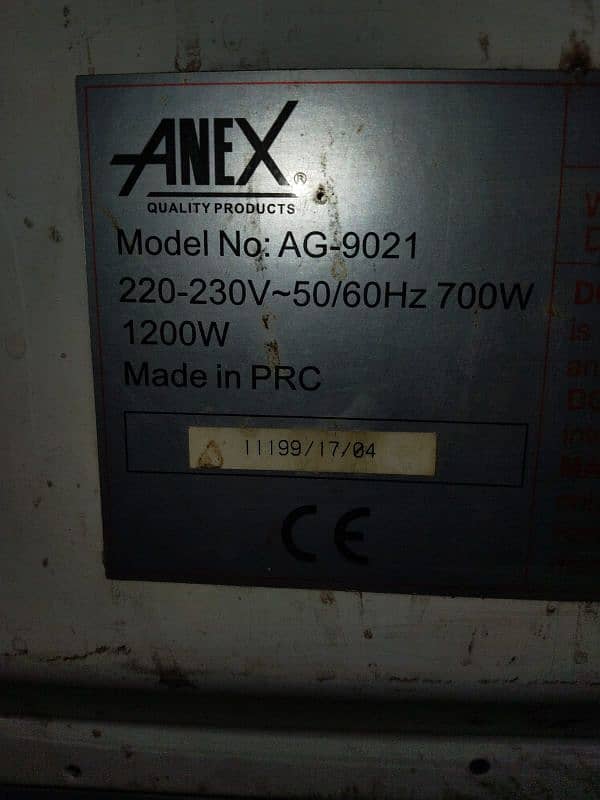 Anex Oven No any issue all ok price less ho jai ge 3