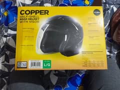 VCAN COPPER BIKE HELMET DOT APPROVED