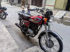 Honda 125 for sale (18 model) Contact 03029694792 Mudassir