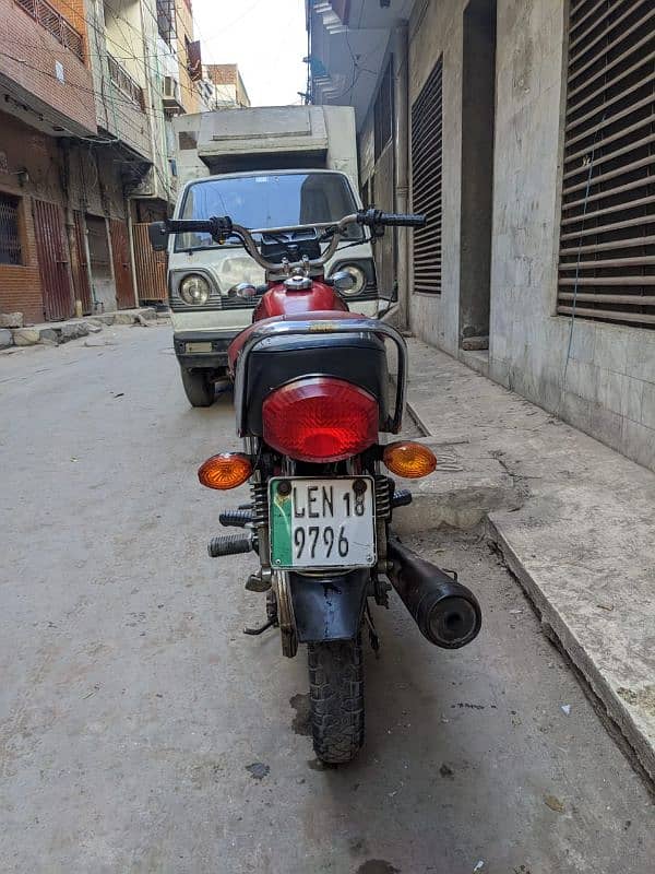 Honda 125 for sale (18 model) Contact 03029694792 Mudassir 4