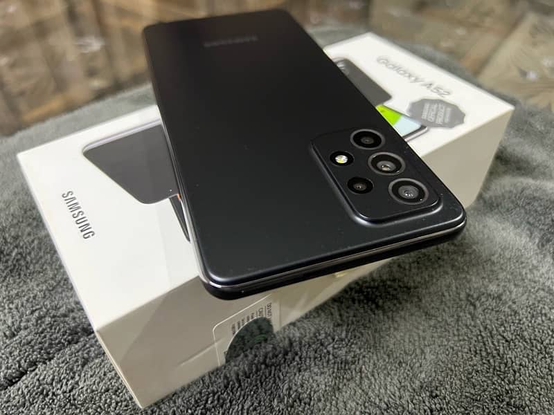 samsung A52 8/128, official pta, conditon just like new 7