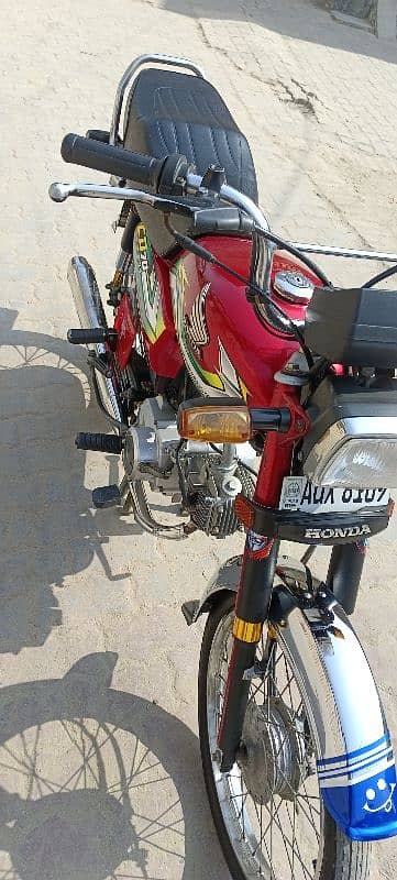 Honda CD 70 bike for sale location pattoki city 03123760013 1