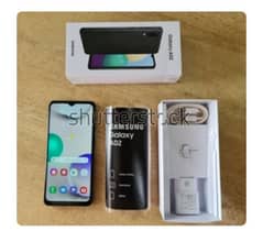 Samsung Galaxy A02 with Box Charger