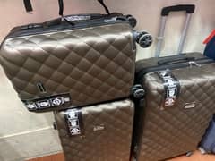 luggage Bag 3 pcs fiber sheet can’t brake 100% garenty