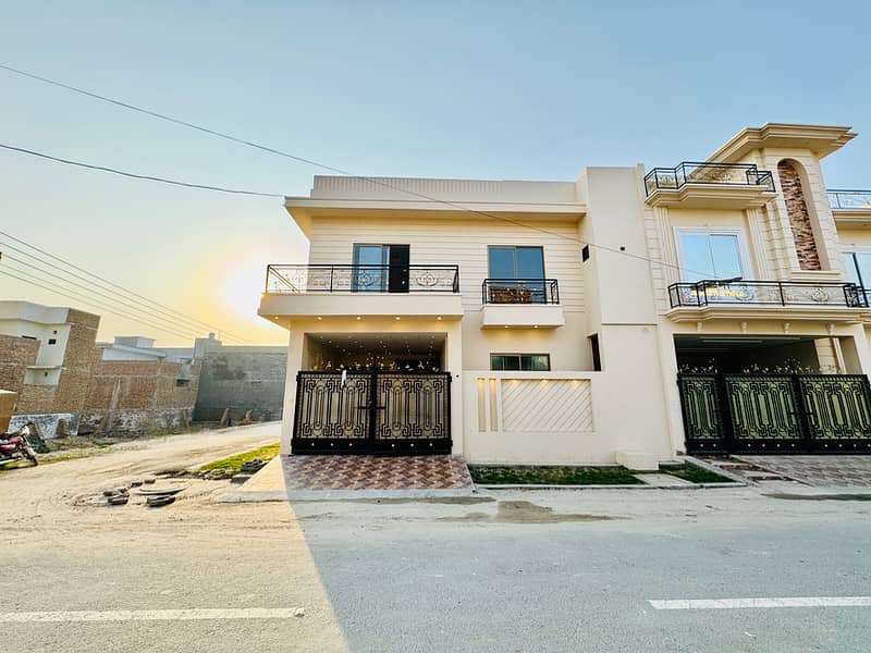 6.5 Marla Double Storey Corner House For Sale Star City Housing Civil Hospital Road Bahawalpur 0