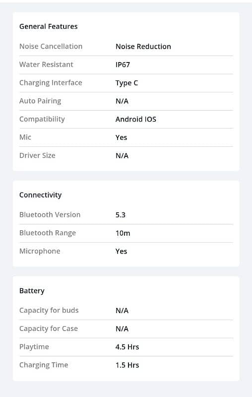 Amgras Future V Pro Tws - Bluetooth Version 9