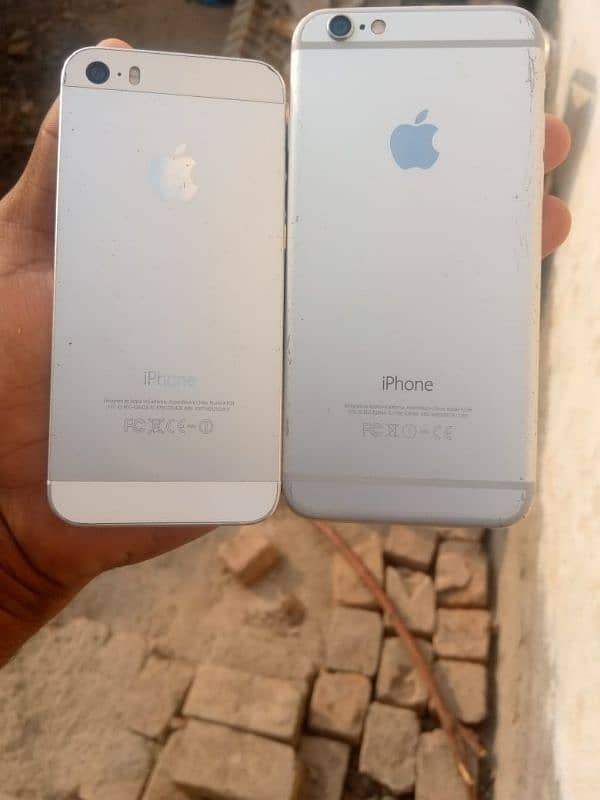 iPhone 5s and iphone 6 donon ke panel tute hue hain 1