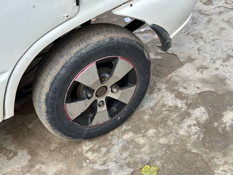 Suzuki Mehran 1998 LCD Alloy Rim sindh number . 03.01. 20.90. 134. 7