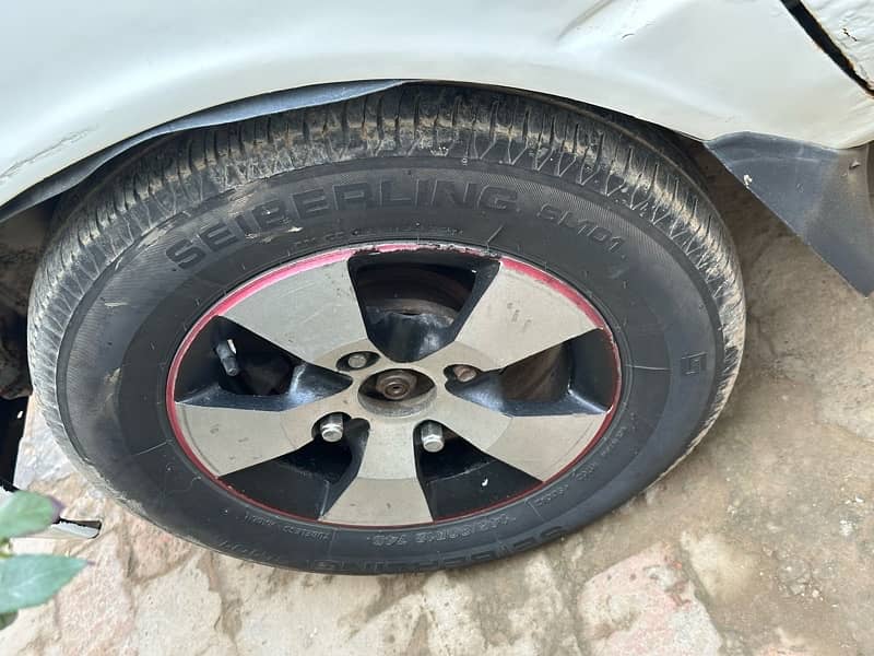 Suzuki Mehran 1998 LCD Alloy Rim sindh number . 03.01. 20.90. 134. 8