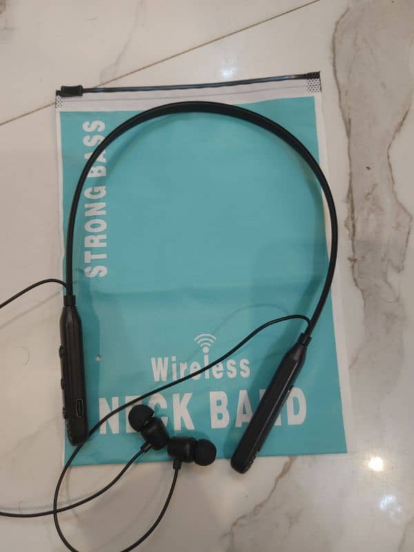 Wireless Bluetooth Neckband Headphones 3