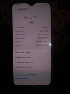 Samsung galaxy A30s