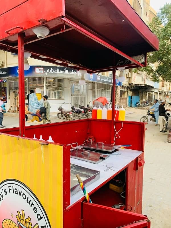 French fries stall brand new for sell 1