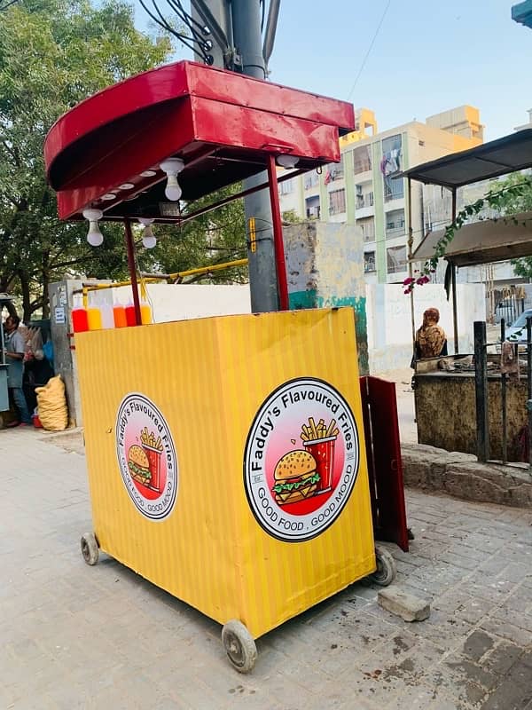 French fries stall brand new for sell 5