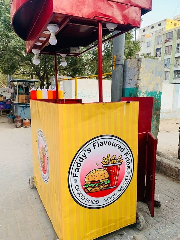 French fries stall brand new for sell 6