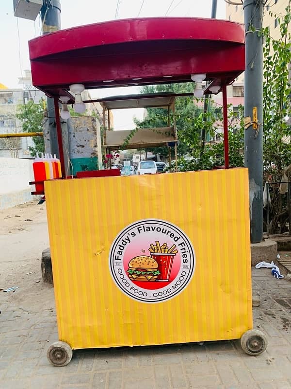 French fries stall brand new for sell 10