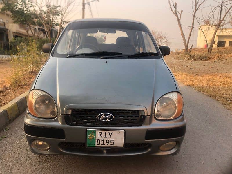 Hyundai Santro club 1.0 EFI 2002 registered in 2004 2