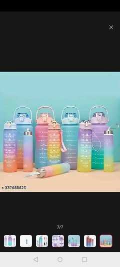 3 pcs water bottle set