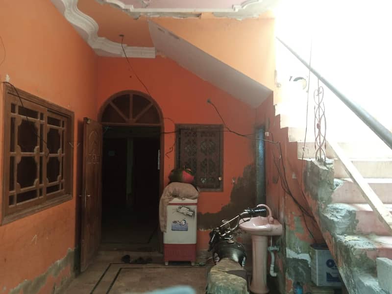 House for sale airport khosa goth opposite Pakistan security printing press near malir halt 4