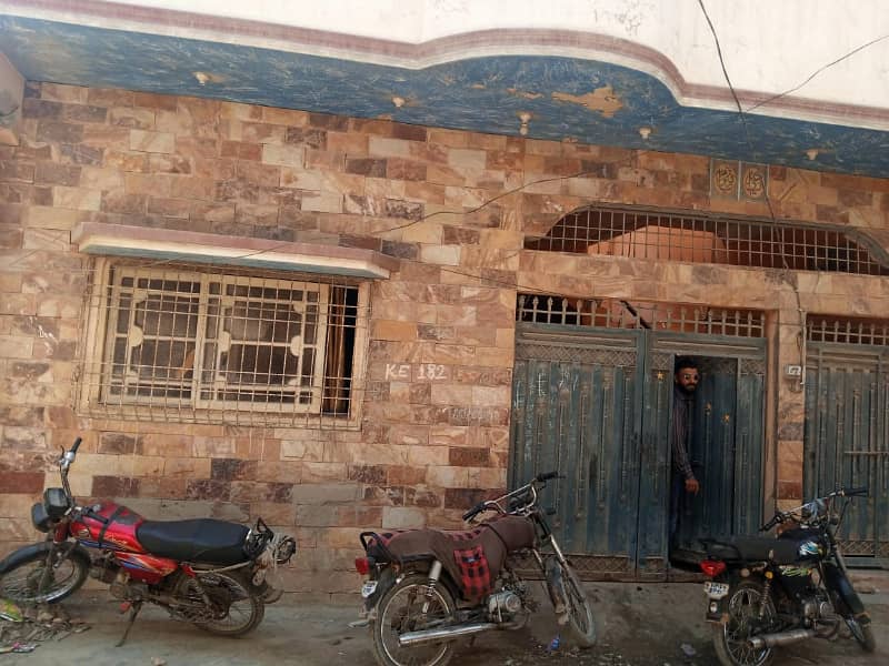 House for sale airport khosa goth opposite Pakistan security printing press near malir halt 6