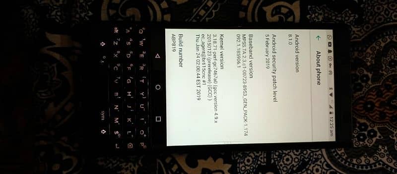 Blackberry Keyone Non pta imported from UAE 6