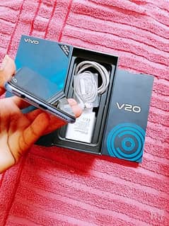 vivo v20 8 GB ram 128 GB memory full box 0310/400/75/14