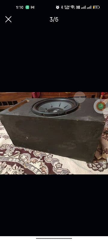 JBL SUBWOOFER WITH WOODEN BOX 4