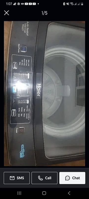 Haeir Washing machine HWM120-826 Automatic Top Load 5