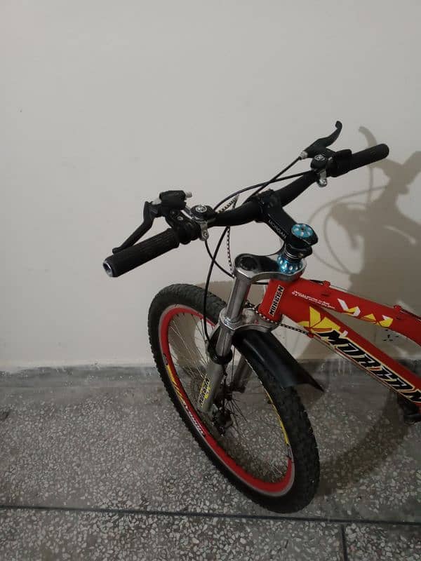 bicycle MORGAN for urgent sale 21000 ONLY 7