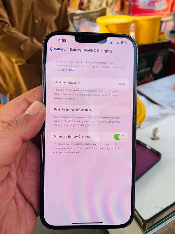 iphone 13 pro max dual pta approved 256gb 88 bh face id of 3