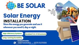 Solar Installation Service 10kw, 15kw, 20/25kw, 30kw, 33kw, 36kw, 40kw