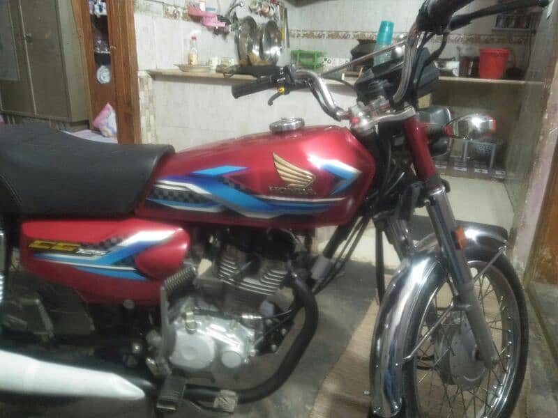 Honda cg 125=arjent seal 1