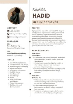 CV DESIGNER