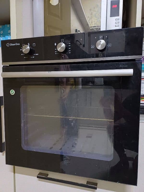 Glam Gas oven Black Forest Black Gas + Electric 2