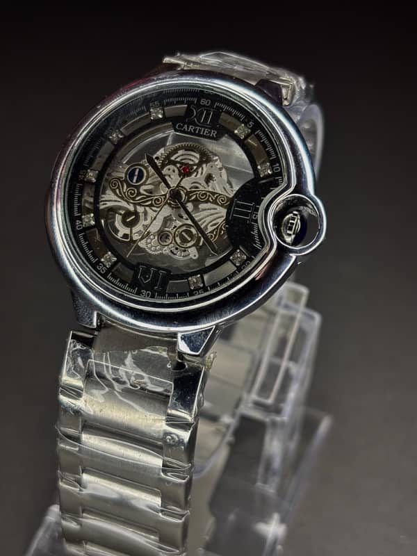 Cartier Skeleton Dial Watch 1