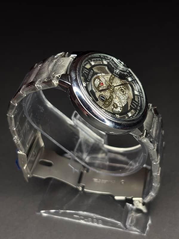 Cartier Skeleton Dial Watch 4