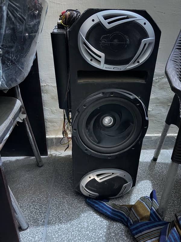 car big sound speaker with AMP 0