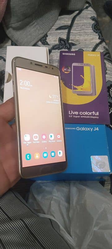 like a brand new condition Samsung Galaxy j4 4