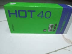 Infinix hot 40 16gb ram (8+8) ram 256gb ron