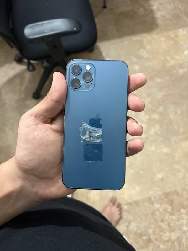 iPhone 12 Pro Blue Color 128gb Non Pta FU 4