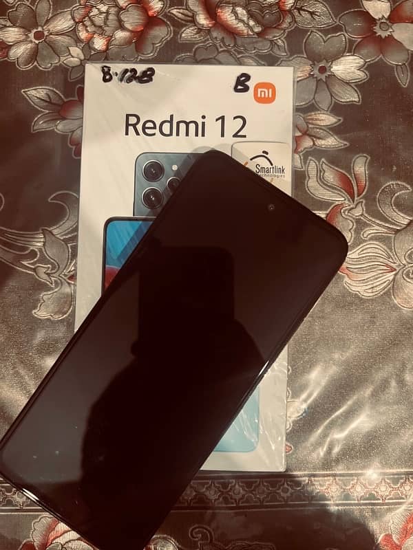 redmi 12 with box 0