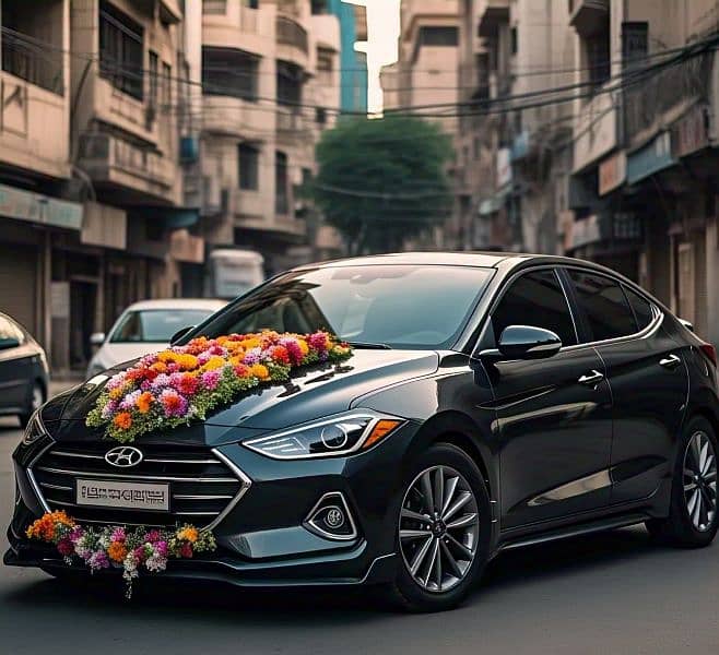 Rent A Car (Elantra 2022 Black Colour) 6