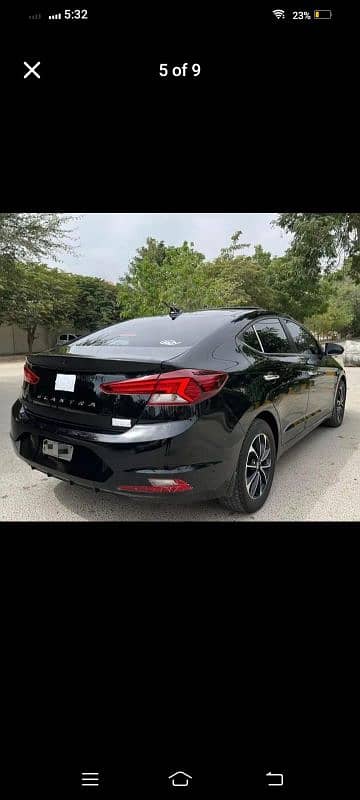 Rent A Car (Elantra 2022 Black Colour) 8