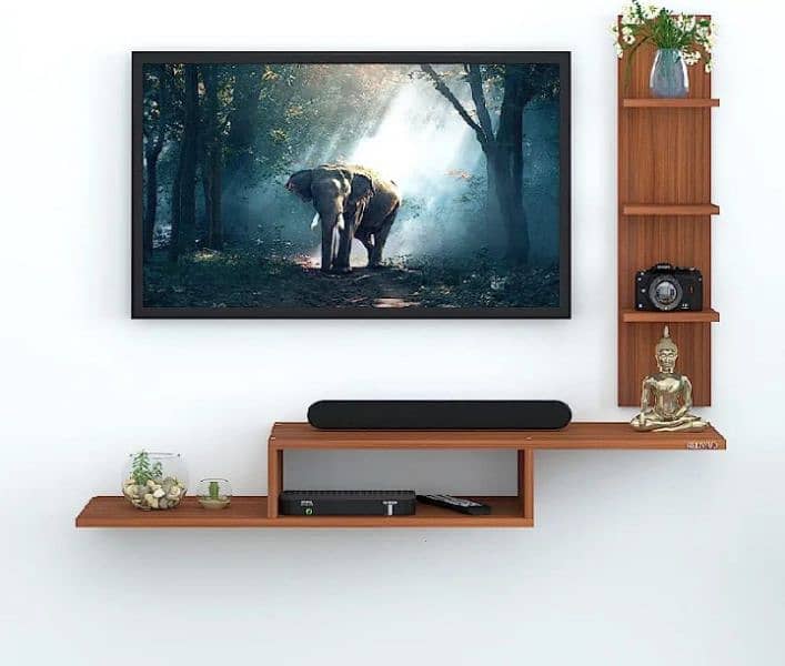 TV CONSOLE / LED TV SHELF / ENTERTAINMENT UNIT / WALL MOUNTED CONSOLE 1