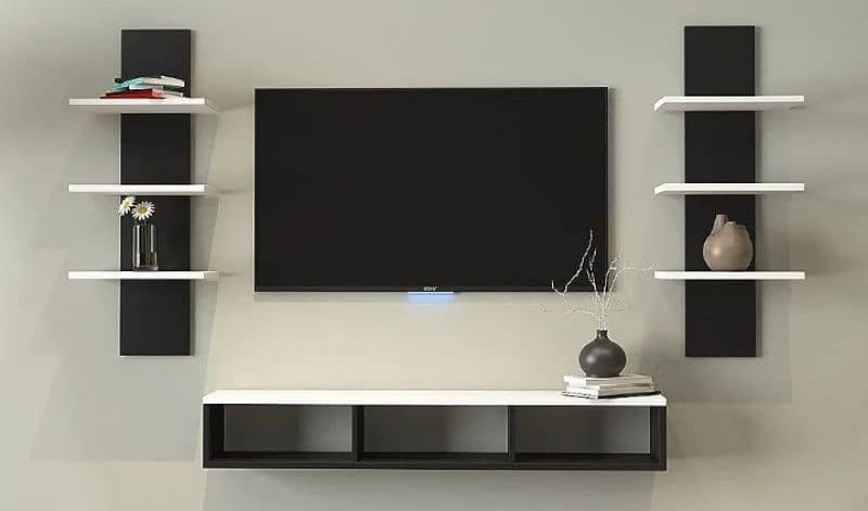 TV CONSOLE / LED TV SHELF / ENTERTAINMENT UNIT / WALL MOUNTED CONSOLE 2