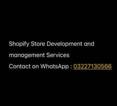 Shopify Store Development and Marketing ,Also Seo Services