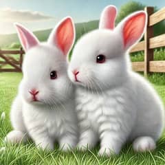 neaziland white bunny and HITECH 44 no