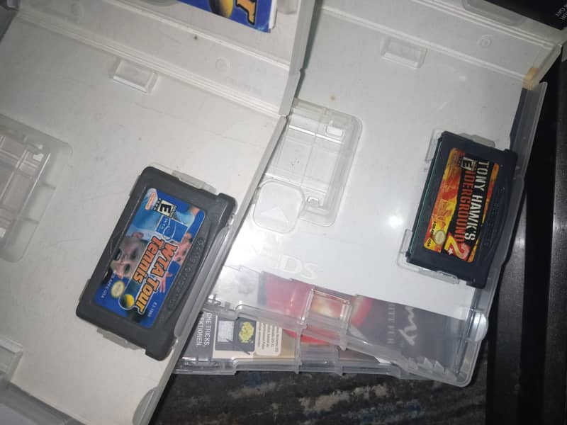 DS game  cart cover and GBA adv casset 1